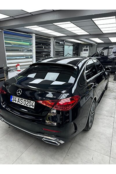 HYM MERCEDES W206 C63 SPOİLER PARLAK SİYAH ABS PLASTİK İTHAL ÜRÜN 2021+