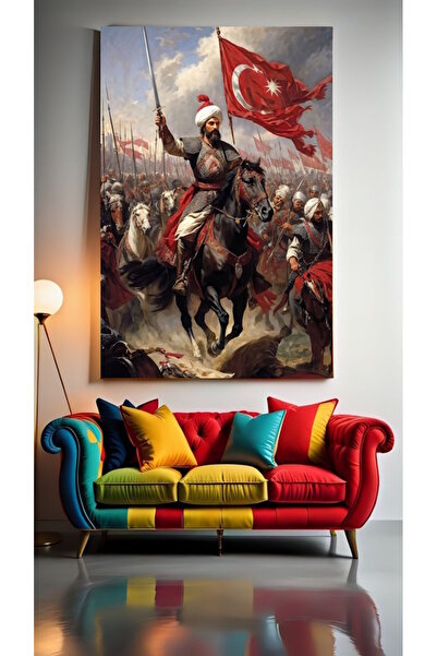 özkacar PORTRET AL ARMATEI OTTOMANE Acasă Perete Salon Salon de înfrumusețare...