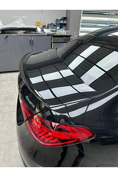 HYM MERCEDES W206 SPOİLER PARLAK SİYAH ABS PLASTİK İTHAL ÜRÜN 2021+