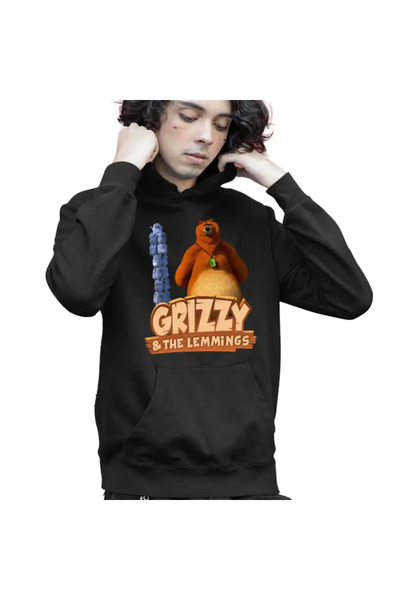 OEM Children's Sweatshirt Boys Grizzy Bear and the Lemmings