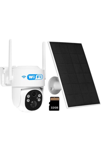 MOES WiFi Security Camera 4MP HD, 355° Pan 90° Tilt, Two-Way Audio, Night Vision, AI Motion Detect