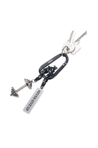 Troika Never Give up Keychain