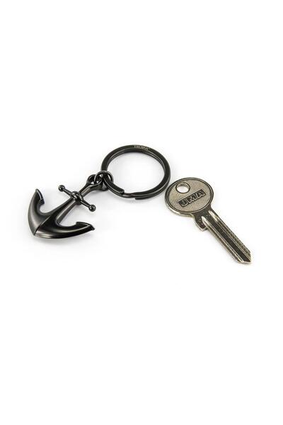 Troika Anchor Keychain, Gunmetal