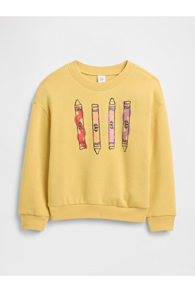 GAP Kız BebekGrafik Sweatshirt