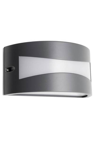 SMARTER Smarter outdoor wall light, diffuser made of opal polycarbonate, warm light, 10W