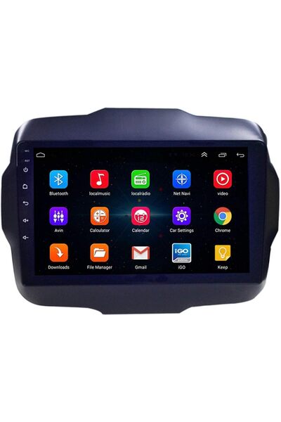 SHEZA STAR ستيريو سيارة أندرويد لسيارة جيب رينيجيد 1+32 جيجابايت AHD كاميرا