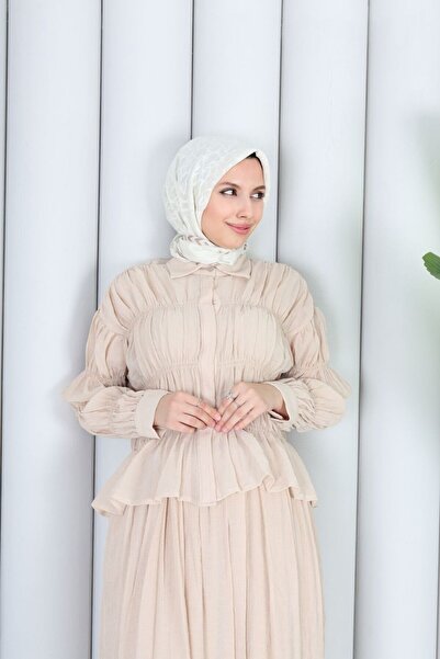 ZARERA مجموعة مزدوجة ذات ملمس مجعد