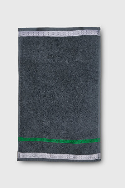 Benetton Home Рушник для ванної кімнати, рушник для обличчя, рушник для тіла, сірий, 100% бавовна, набір з 3 штук, 70x140 см, 50x90 см, 30x50 см