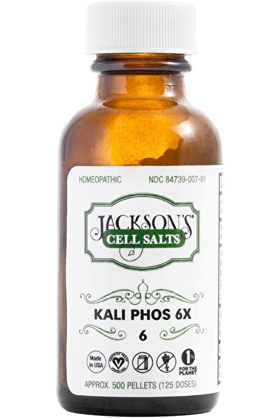 Mattel Games ملح جاكسون رقم 6 للخلايا كالي فوس 6 إكس (500 حبيبة / 125 جرعة) -...