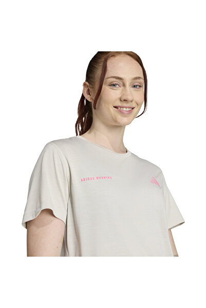 adidas Γυναικείο μπλουζάκι για τρέξιμο Own The Run Melange JN9606