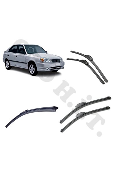 OTO H.İ.T. HYUNDAİ ACCENT SİLECEK TAKIMI ADMİRE ÖN CAM SİLECEĞİ