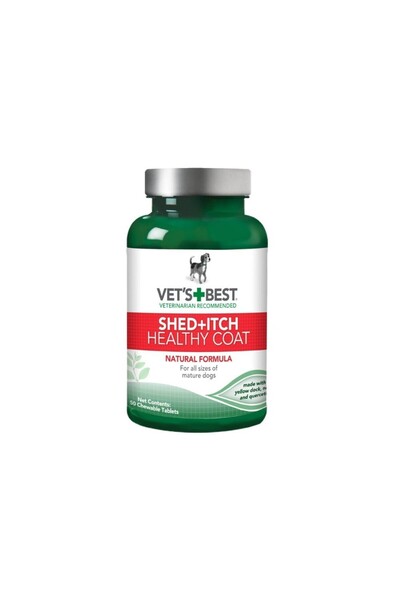 Vets Best VET'S BEST - HEALTHY COAT, 60 Tab - supplement for dogs