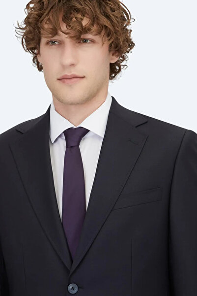 Kip Erkek Modern Fit Yün Karışımlı Takım Elbise TKM-2068 Lacivert