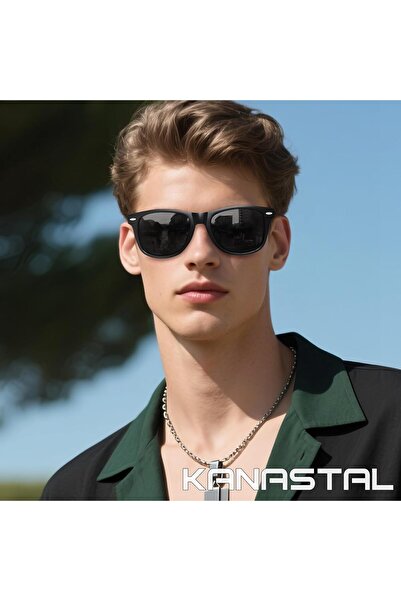 ZARORA KANASTAL Polarized Sunglasses for Men, Fashion Square Sun Glasses Women, Classic Shades for Womens,