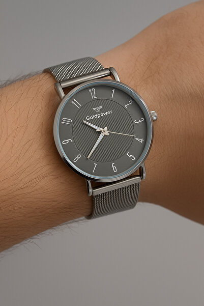 Goldpower Hasır Mıknatıslı Kol Saati