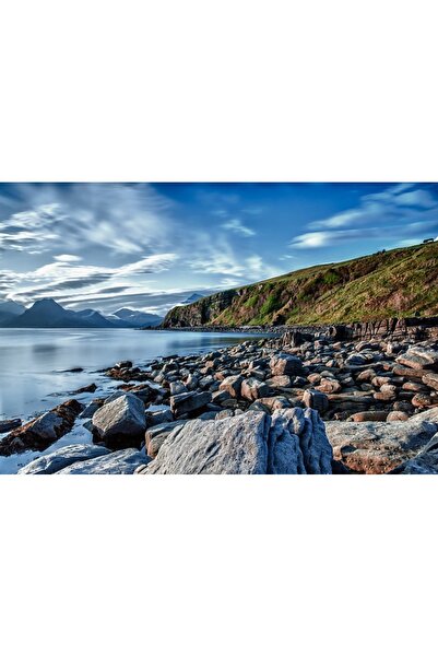 OEM Tablou decorativ, de perete, cu rama din lemn, 33cm x 24cm, cu flori2371