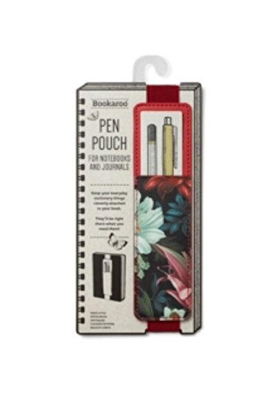 İF Kılıf-Bookaroo Defter Üstü Kalemlik Dark Floral