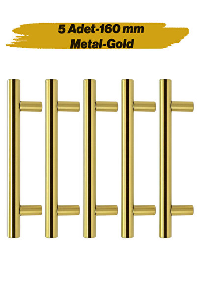 NZB Mobilya Kulpu Mutfak Çekmece Dolap Dolabı Kapak Kulpları Kulbu Gold Altın...