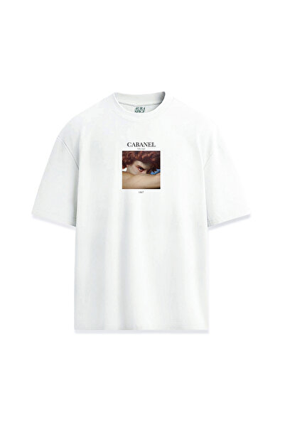 Darkia مجموعة أعمال فنية تي شيرت كابانيل الملاك المتساقط للجنسين