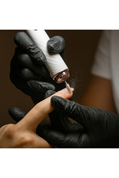 zola Portable nail drill, 6 accessories, 15,000 rpm, 3 speeds, USB-C, storage case, white