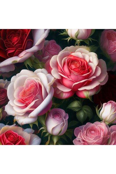 OEM Διακοσμητική επιτοίχια ζωγραφική με ξύλινο πλαίσιο, 33cm x 24cm, εικόνα 2595