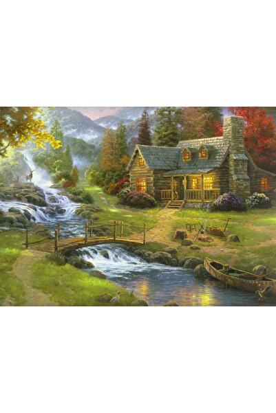 OEM Tablou decorativ, de perete, cu rama din lemn, 33cm x 24cm,cu flori1728