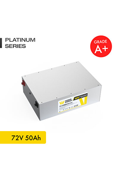 WERER ENERGY 72V 50Ah LiFePO4 Platinum Series Bluetooth'lu Lityum Demir Fosfat Akü