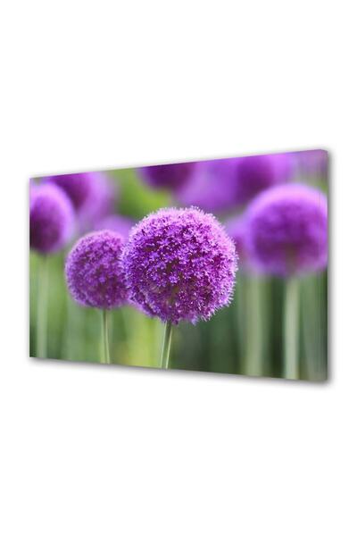 OEM Tablou decorativ, de perete, cu rama din lemn, 33cm x 24cm,cu flori1460