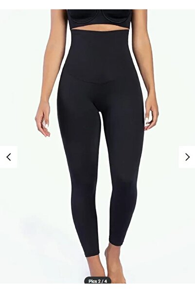 Generic SAUNA MOOD Size 2 Slimming Firming Hip Toning Anti-Slip Silicone High Waist Corset Tights