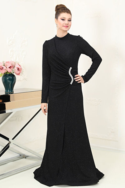 Raika Moda Parıltılı Sahra Tesettür Abiye