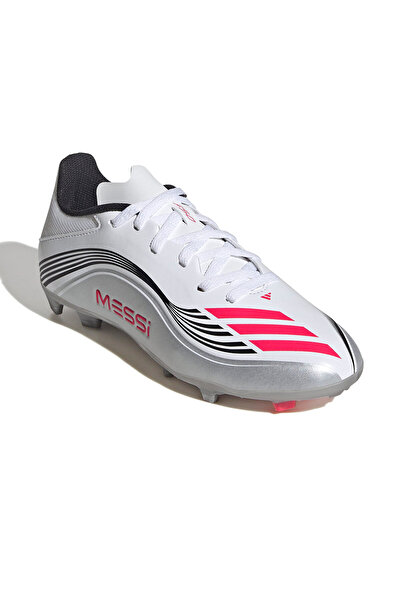 adidas F50 Messi League Fg/Mg J Kids Multi Grass Ground Football Shoes Jp7454 White