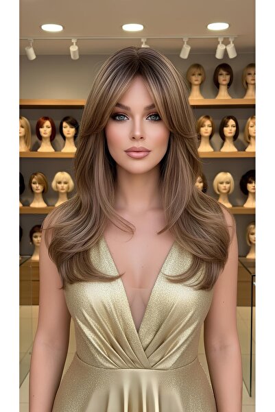 Fenomen Peruk En Özel Tasarım Vip Gerçek Saç Dokusunda Peruk