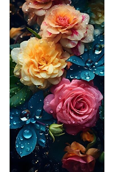 OEM Διακοσμητική επιτοίχια ζωγραφική με ξύλινο πλαίσιο, 33cm x 24cm, εικόνα 2199