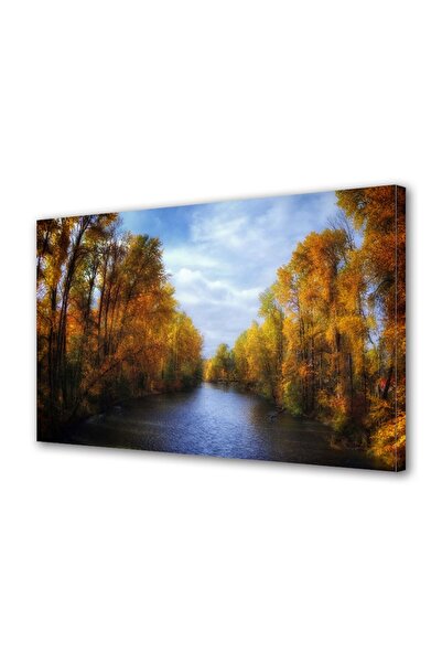 OEM Tablou decorativ, de perete, cu rama din lemn, 33cm x 24cm,cu flori1908