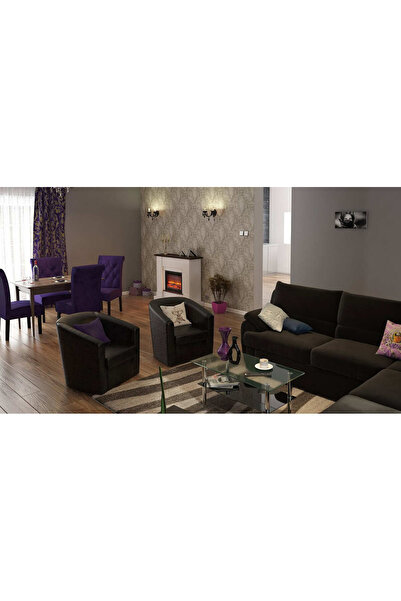 SMARTER Smarter wall lamp, chromed metal structure, black acrylic decorations, 2 arms, E14 socket, 28W