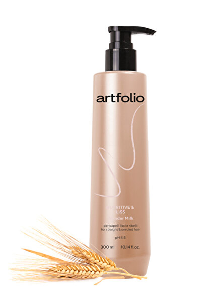 ARTFOLİO رذاذ بلسم مغذي ومغذي للشعر بدون شطف، 300 مل