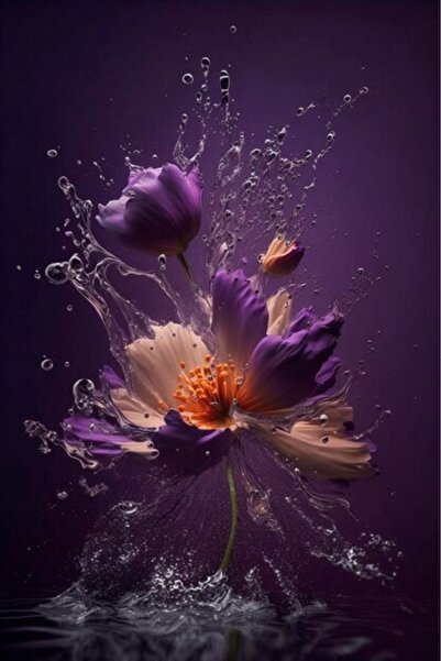 OEM Διακοσμητική επιτοίχια ζωγραφική με ξύλινο πλαίσιο, 33cm x 24cm, εικόνα 2503