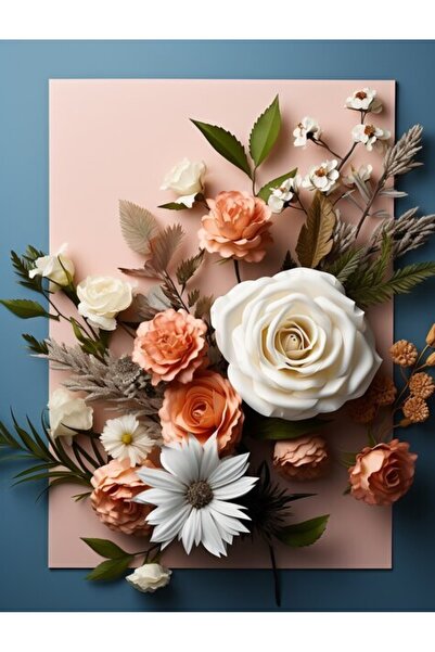 OEM Διακοσμητική επιτοίχια ζωγραφική με ξύλινο πλαίσιο, 33cm x 24cm, εικόνα 2273