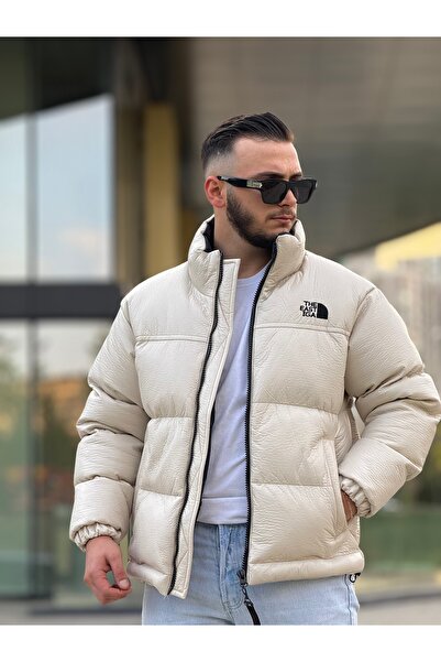 KINGAF ΑΝΔΡΙΚΟ ΠΑΛΤΟ ΦΟΥΤΕΡ ΔΕΡΜΑΤΙΝΟ