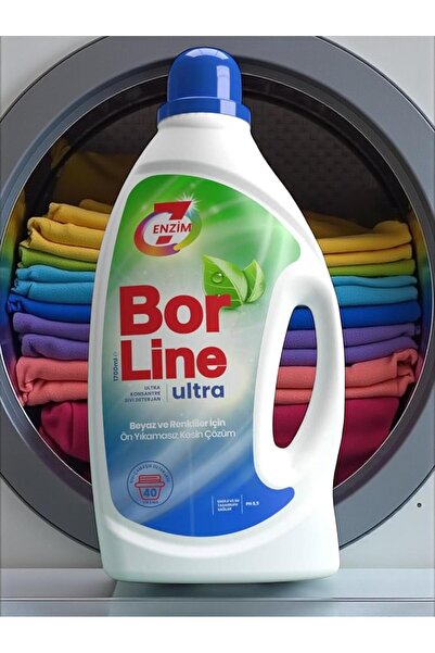 BORLINE 3 Adet Ultra Konsantre Sıvı Çamaşır Deterjanı 26 Yıkama Beyaz ve Renkliler İçin