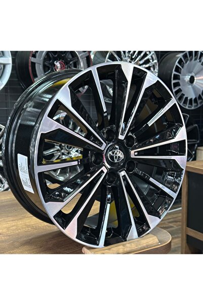 Emr Yeni Toyota Corolla 17″ Jant Takımı – 7.5x17 – 5x114.3 – ET40 – 67.1mm – Black Diamond – 4 Adet