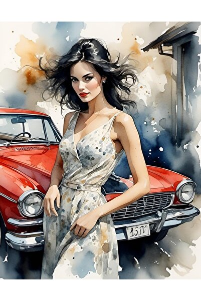 OEM Tablou decorativ, de perete, cu rama din lemn, 33cm x 24cm, imaginea 1560