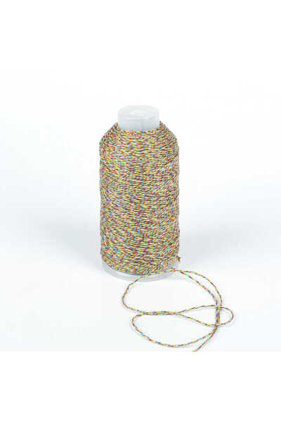 Misse Karışık Renkli Paraşüt İpi, Bileklik İpi, Kolye İpi, Paracord Takı İpi, Örgü İpi, 1 mm - 10 Metre