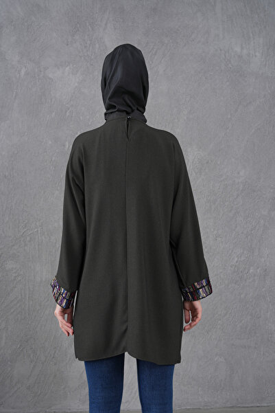 TUNCAY Casual Tunic with Cuff Detail