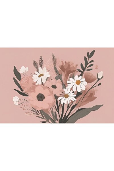 OEM Διακοσμητική επιτοίχια ζωγραφική με ξύλινο πλαίσιο, 33cm x 24cm, εικόνα 2189