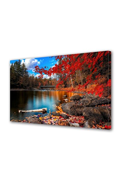 OEM Tablou decorativ, de perete, cu rama din lemn, 33cm x 24cm,cu flori2017