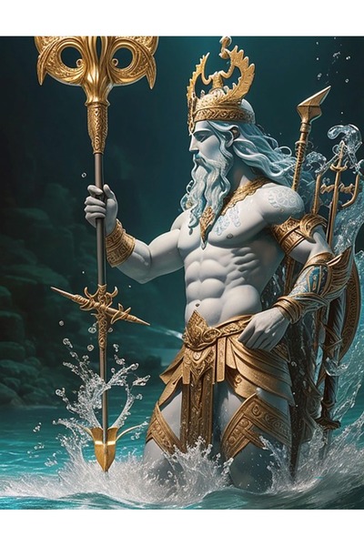 OEM Διακοσμητική επιτοίχια ζωγραφική με ξύλινο πλαίσιο, 33cm x 24cm, εικόνα 1549