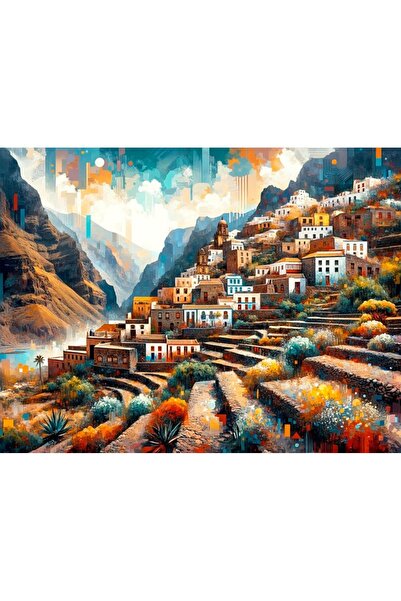 OEM Tablou decorativ, de perete, cu rama din lemn, 33cm x 24cm, imaginea 1706