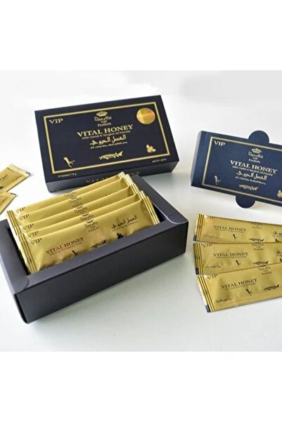 vital honey جرعة حيوية من العسل الحيوي VIP 15 جم × 12 كيسًا