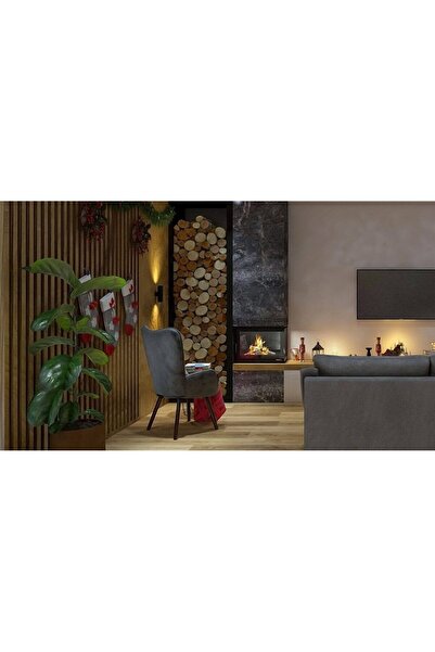 SMARTER Smarter wall lamp, made of aluminum, 2 sources with GU10 socket, power 35W, modern design, black...